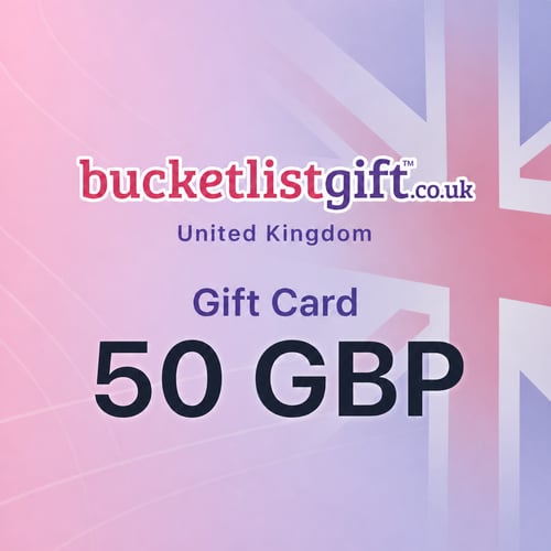 BucketlistGift Cartão Presente Reino Unido 50 GBP