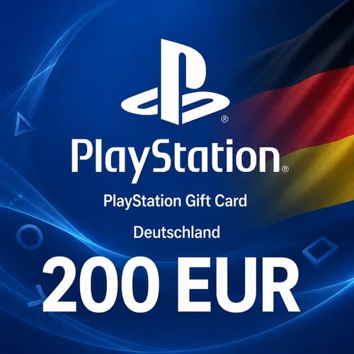Cartão Presente PlayStation Alemanha 200 EUR