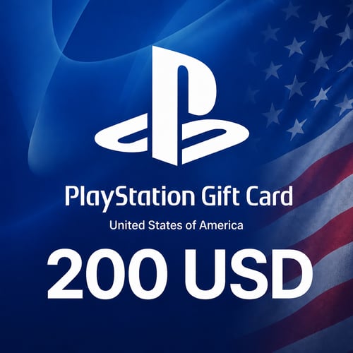 PlayStation USA Gift Card 200 USD