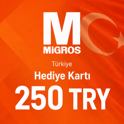 Migros Turkey Gift Card 250 TRY