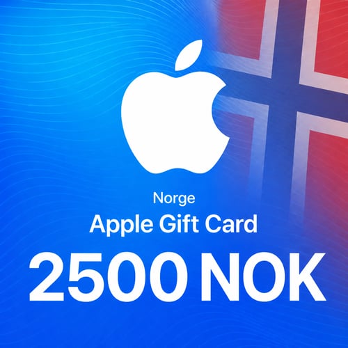 Carte Cadeau Apple Norvège 2500 NOK