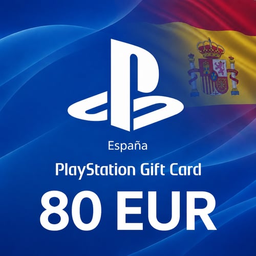 PlayStation स्पेन उपहार कार्ड 80 EUR