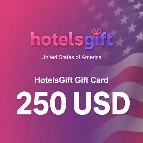 HotelsGift United States Gift Card 250 USD