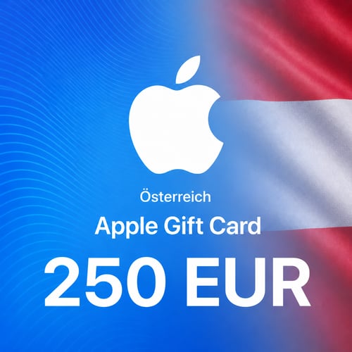 Apple Österreich Geschenkkarte 250 EUR