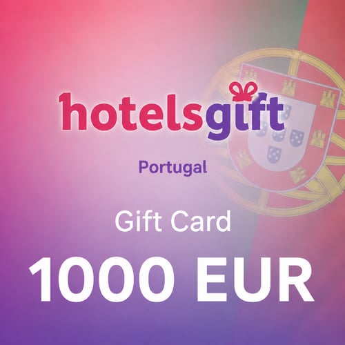 HotelsGift Cartão Presente Portugal 1000 EUR