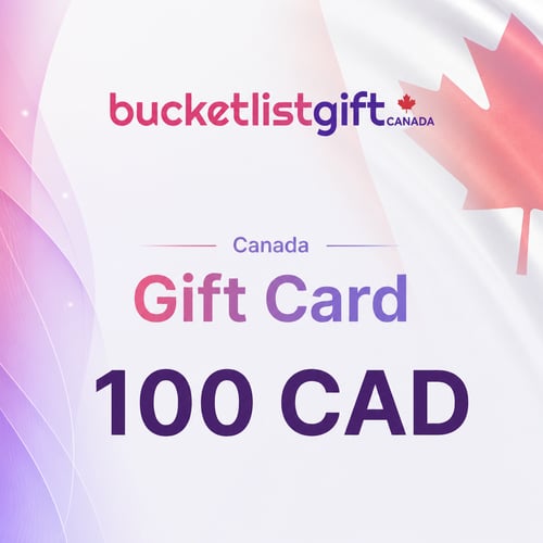 BucketlistGift Канадська подарункова карта 100 CAD