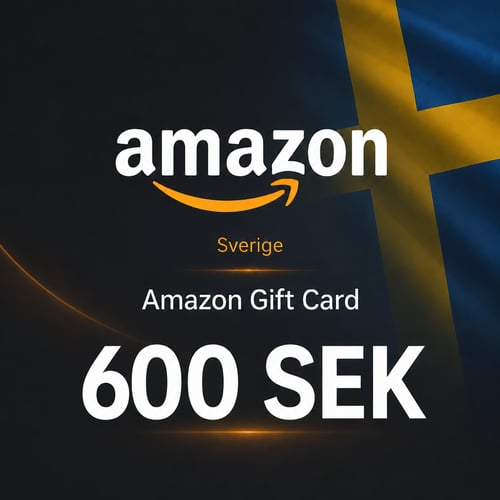 Amazon Sverige Presentkort 600 SEK