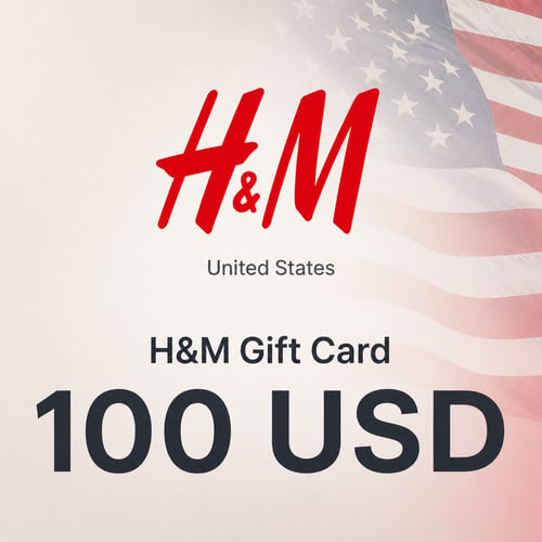 H&M United States Gift Card 100 USD