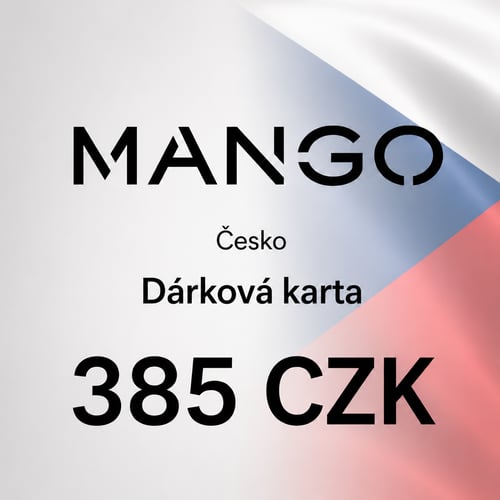 MANGO Czechia Karta Podarunkowa 385 CZK
