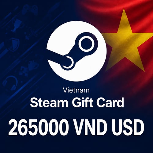 Mã ví Steam Việt Nam 265.000 VND