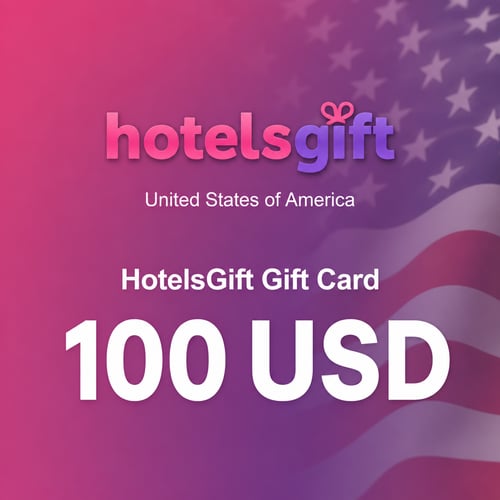 HotelsGift United States Gift Card 100 USD