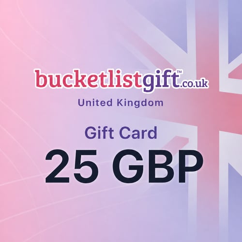BucketlistGift Cartão de Presente Reino Unido 25 GBP