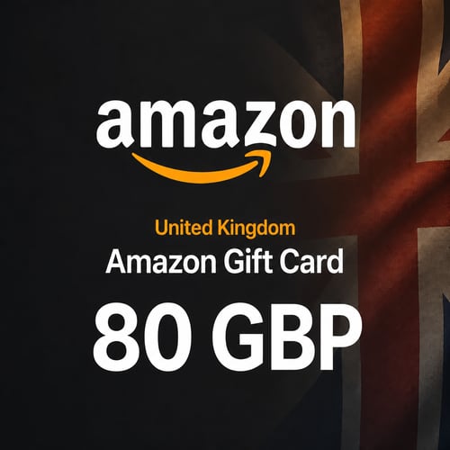 Amazon UK Gift Card 80 GBP