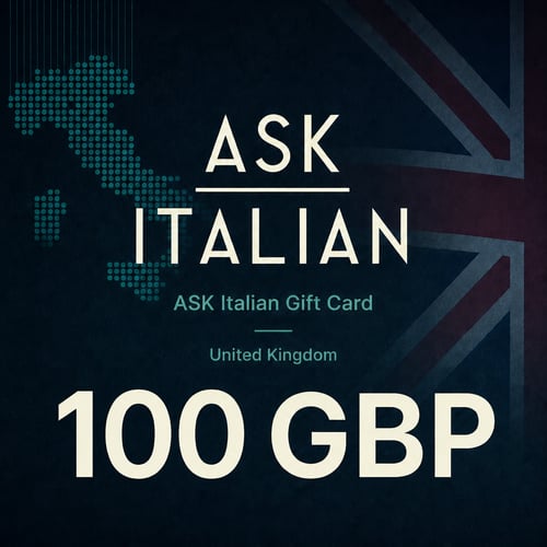 ASK Italian United Kingdom Gift Card 100 GBP