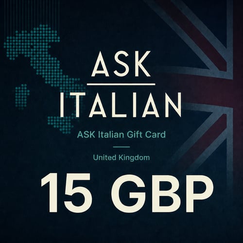 ASK Italian UK Gift Card 15 GBP