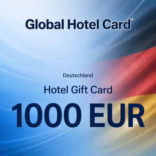 Global Hotel Card Germany Gift Card 1000 EUR