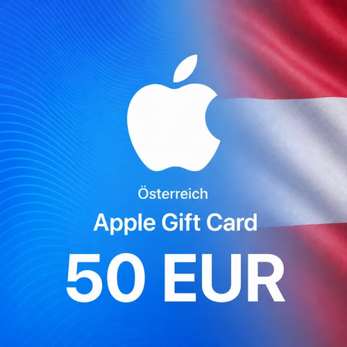 Apple Österreich Geschenkkarte 50 EUR