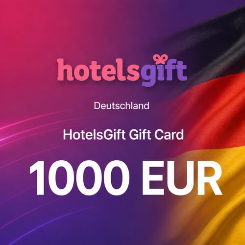 HotelsGift Cartão Presente Alemanha 1000 EUR