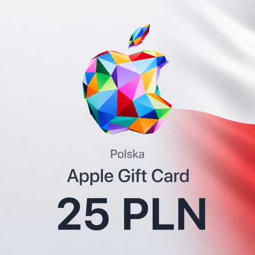 Tarjeta de regalo de Apple Polonia 25 PLN