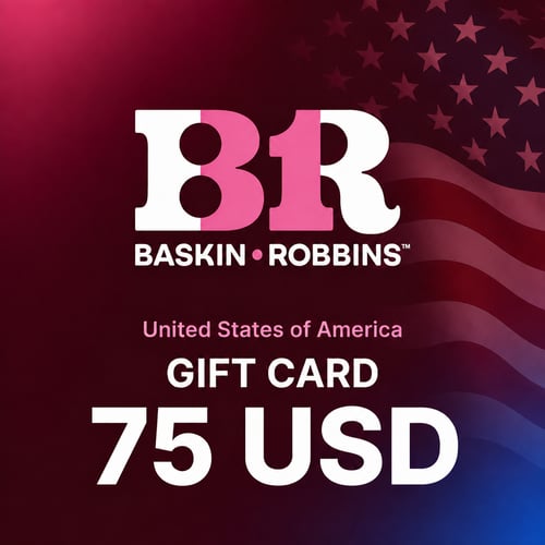 Baskin Robbins United States Gift Card 75 USD