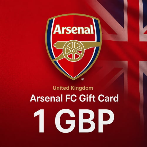 Arsenal FC United Kingdom Gift Card 1 GBP