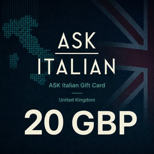 ASK Italian UK Gift Card 20 GBP